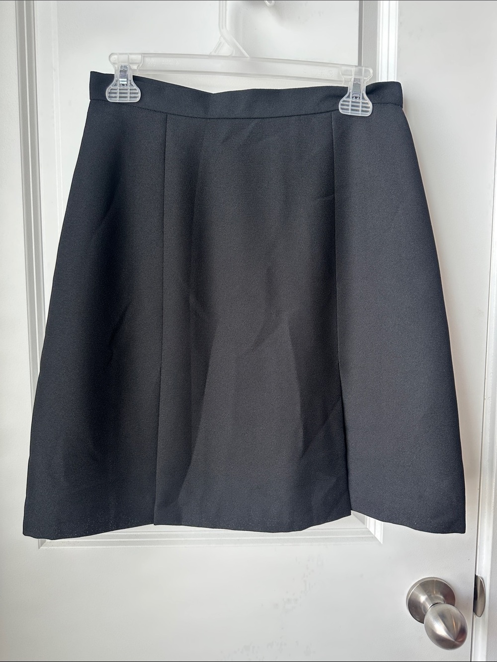 Vintage Michele Black Pleated Skirt